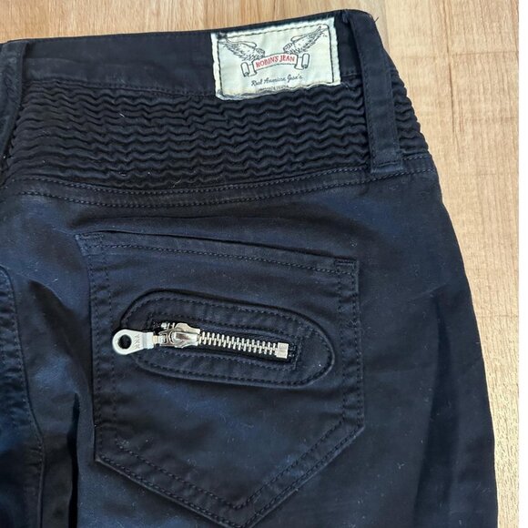 Robin's Jean Women's Black Style#SP9911 Made in USA Size 25 - Picture 11 of 15